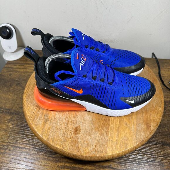 Nike Air Max 270 Racer Blue Hyper Crimson Shoe Men's Size 8 AH8050-401